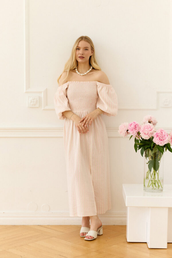 Sukienka Maria Sophie Pink Stripes